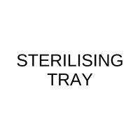 Sterilizing Tray