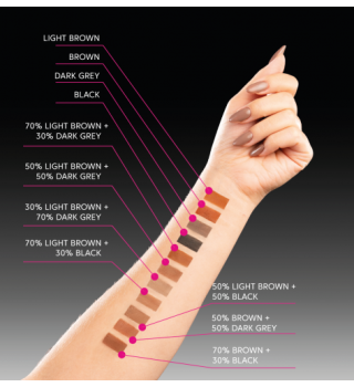 ZOLA Фарба для брів і вій Tattoo Tint, Brown, Коричневий