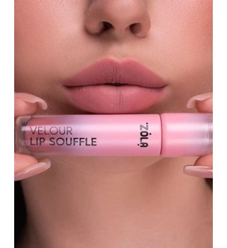ZOLA Оксамитова матова помада Velour Lip Souffle, 01 Rose Dream, 4,5 мл