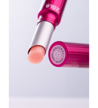 ZOLA Відтінковий бальзам для губ Lip Tint Balm, 01 Natural, 3 г