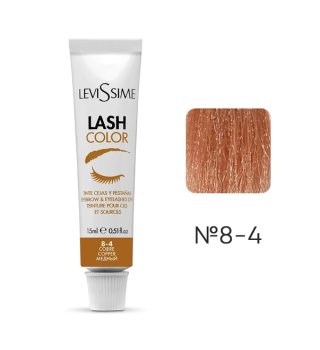 LeviSsime Lash color Фарба для брів та вій №8-4 Copper, мідний, 15 мл