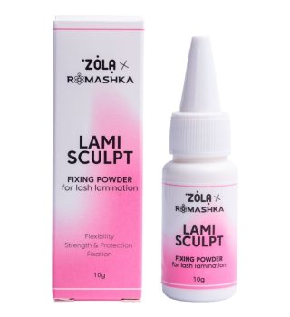 ZOLA & Romashka Фіксуюча пудра для ламінування вій LamiSculpt, 10 г