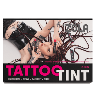 ZOLA Набір фарб для брів і вій Tattoo Tint, 4х15 мл